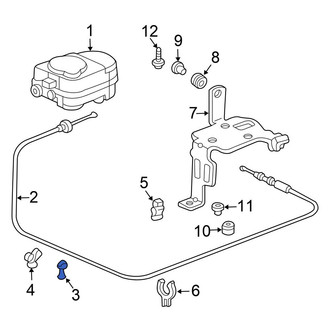 Honda OE - Cruise Control Cable Clip