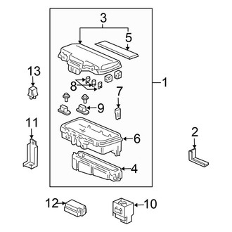 Honda OE - Electrical Components (Engine Compartment)