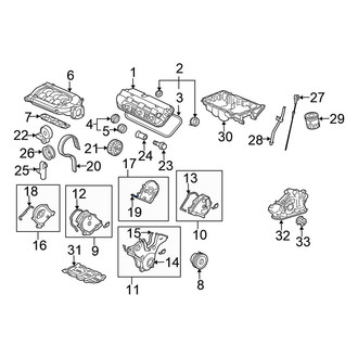 Honda OE - Engine Timing Cover Gasket