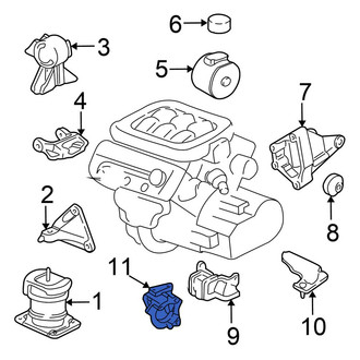 Honda OE - Engine Mount Bracket