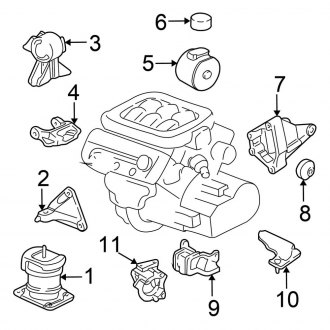 2005 Honda Pilot OEM Engine Parts | Rebuild Kits — CARiD.com