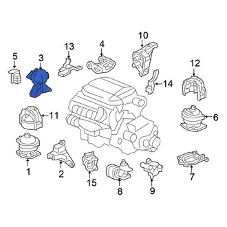 Honda OE - Front Engine Mount