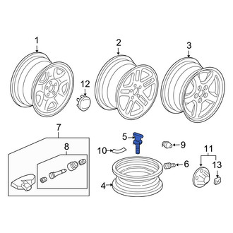 Honda OE - Spare Tire Stud