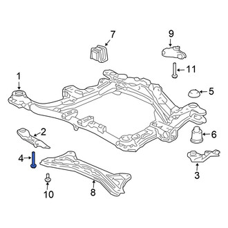 Honda OE - Suspension Crossmember Bolt