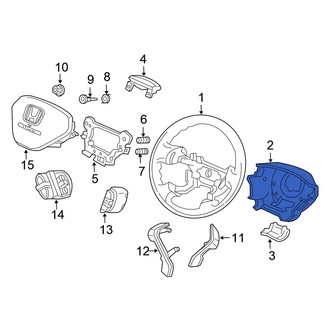 Honda OE - Steering Wheel Back Cover