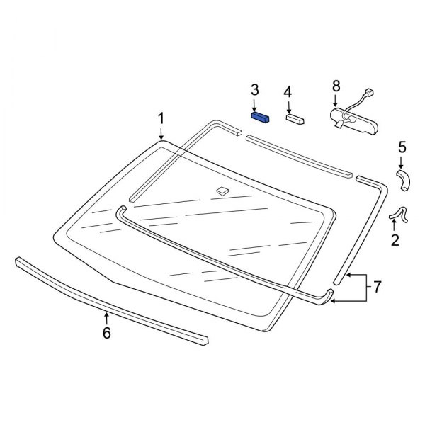 Windshield Clip