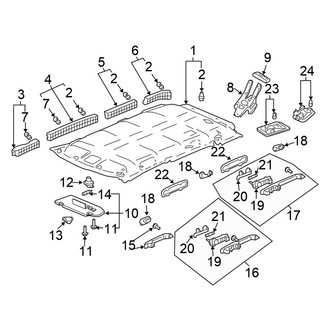 Honda OE - Roof - Interior Trim