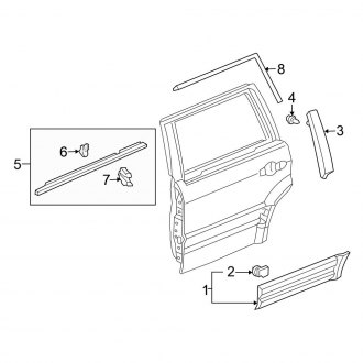 2006 Honda Pilot OEM Doors & Parts | Shells, Panels — CARiD.com