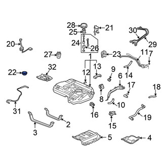 Honda OE - Fuel Pump Tank Seal