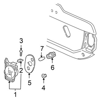 Honda OE - Rear Lamps - Backup Lamps