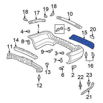 Honda OE - Rear Valance Panel