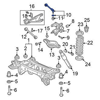 Honda OE - Rear Right Upper Suspension Control Arm