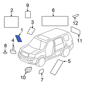 Honda OE - A/C System Information Label