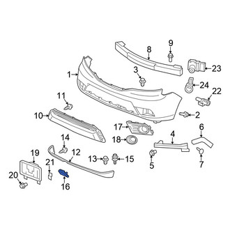 Honda OE - Front Tow Eye Cap