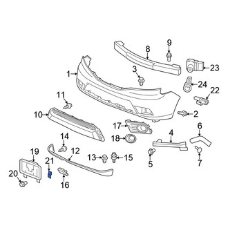 Honda OE - Battery Tray Nut