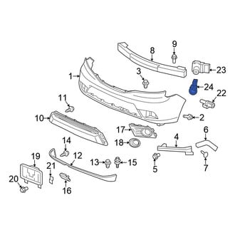 Honda OE - Front Parking Aid Sensor Housing