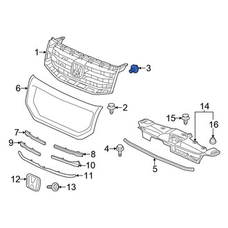 Honda OE - Grille Screw