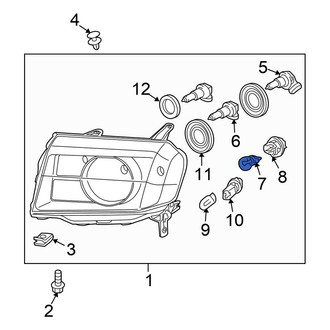 Honda OE - Turn Signal & Parking Light Bulb