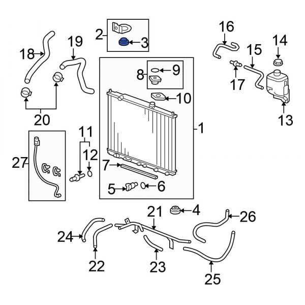 Radiator Insulator