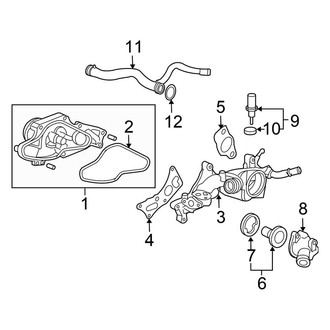 Honda OE - Cooling - Water Pump