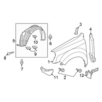 Honda OE - Fender - Exterior Trim