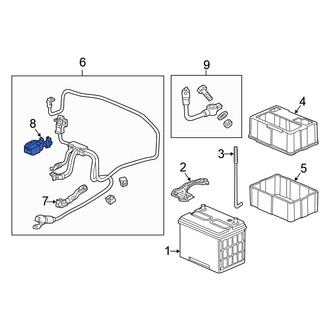 Honda OE - Battery Terminal Cover