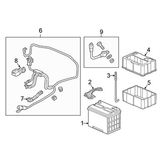 Honda OE - Electrical - Battery