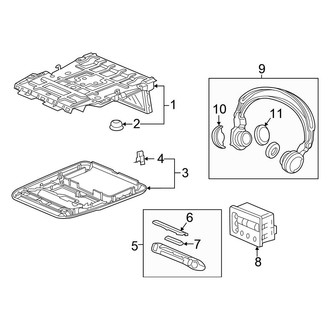 Honda OE - Electrical - Entertainment System Components