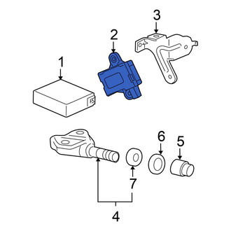 Honda OE - Tire Pressure Monitoring System (TPMS) Control Module
