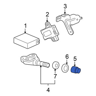 Honda OE - Tire Pressure Monitoring System (TPMS) Sensor Nut