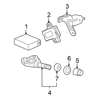 Honda OE - Electrical - Tire Pressure Monitor Components