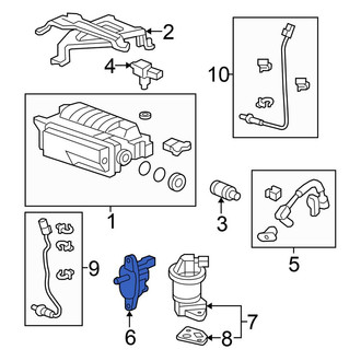 Honda OE - Vapor Canister Purge Solenoid