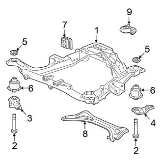 2011 Honda Pilot OEM Suspension Parts | Shocks, Struts — CARiD.com