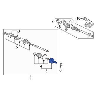 Honda OE - Front Outer CV Joint