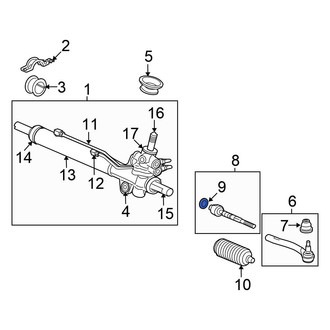 Honda OE - Steering Tie Rod Washer
