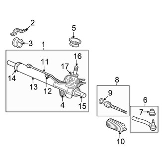 Honda OE - Steering Gear & Linkage