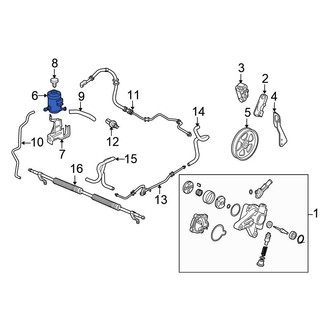 Honda OE - Power Steering Reservoir
