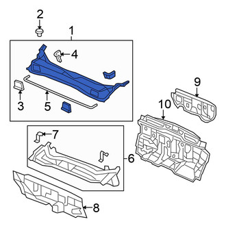 Honda OE - Cowl Cover