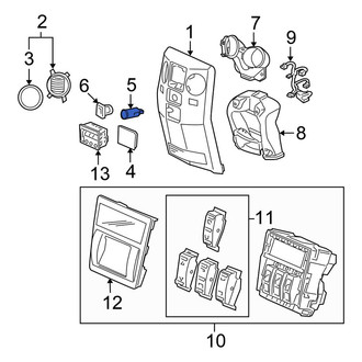 Honda OE - Front 12 Volt Accessory Power Outlet
