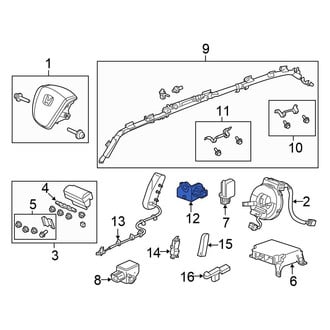 Honda OE - Air Bag Impact Sensor