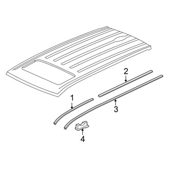 Honda OE - Roof - Exterior Trim