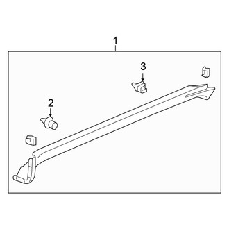 Honda OE - Pillars, Rocker & Floor - Exterior Trim