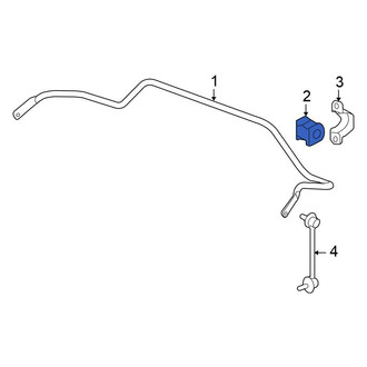 Honda OE - Rear Suspension Stabilizer Bar Bushing