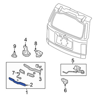 Honda OE - Rear Liftgate Finish Panel
