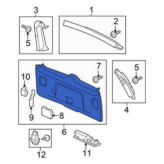 Honda OE - Rear Lower Liftgate Trim