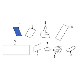 Honda OE - A/C System Information Label