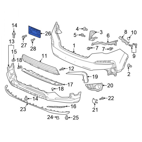 License Plate Bracket