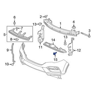 Honda OE - Bumper Splash Shield Bolt