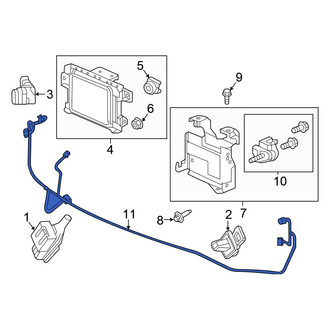 Honda OE - Front Parking Aid System Wiring Harness