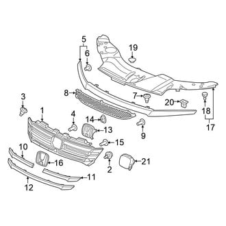 Honda OE - Grille & Components